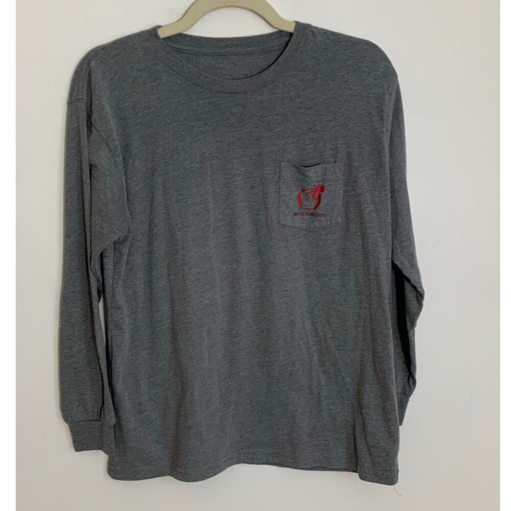 Peach State Pride Grey Long Sleeve Georgia shirt size XL‎ 10-12